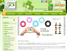 Tablet Screenshot of farmaciaofertixonline.com